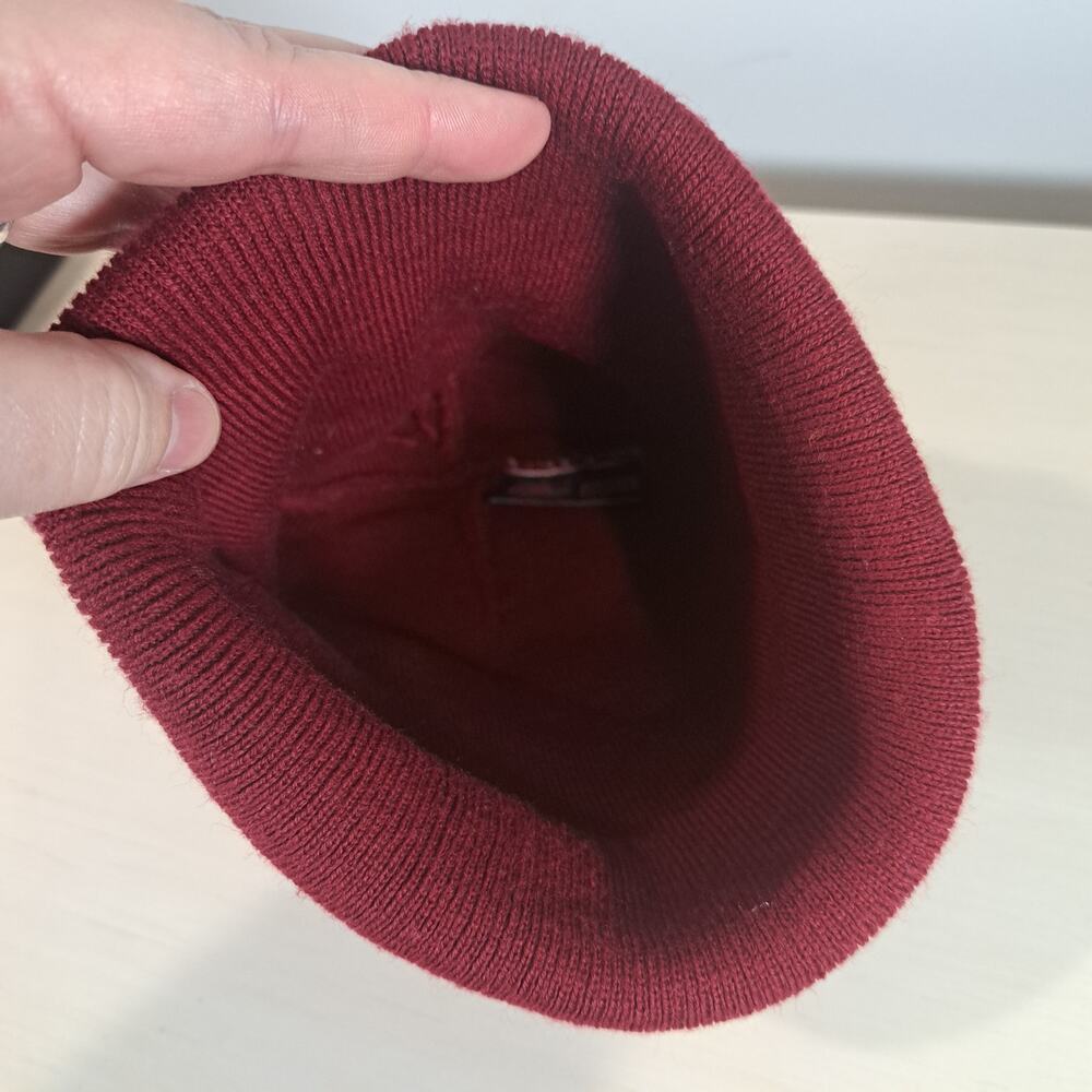 Redskins Maroon Logo Winter Beanie NFL Football Hats - Picture 6 of 6